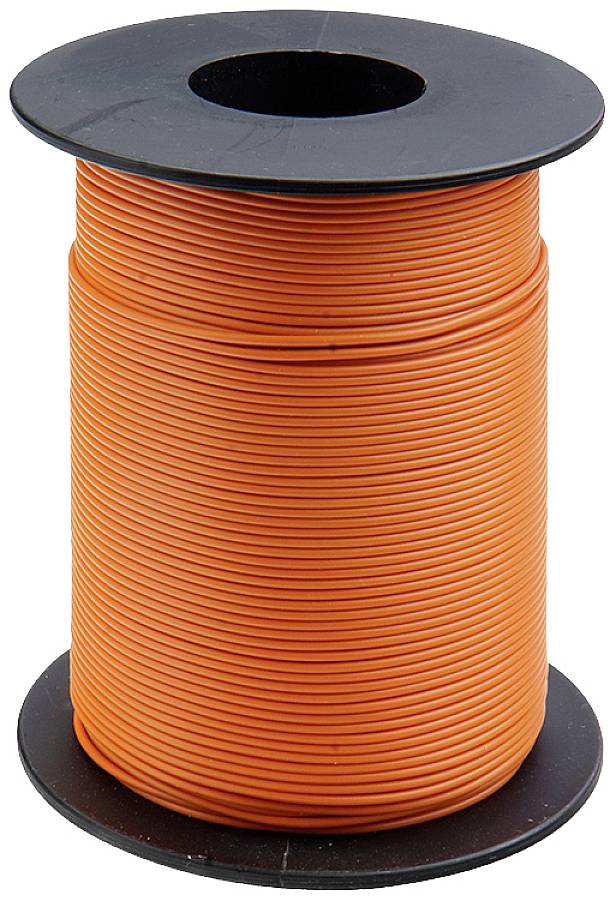 Donau Elektronik 125-S25-7 Draad 1 x 0.25 mm² Oranje 25 m