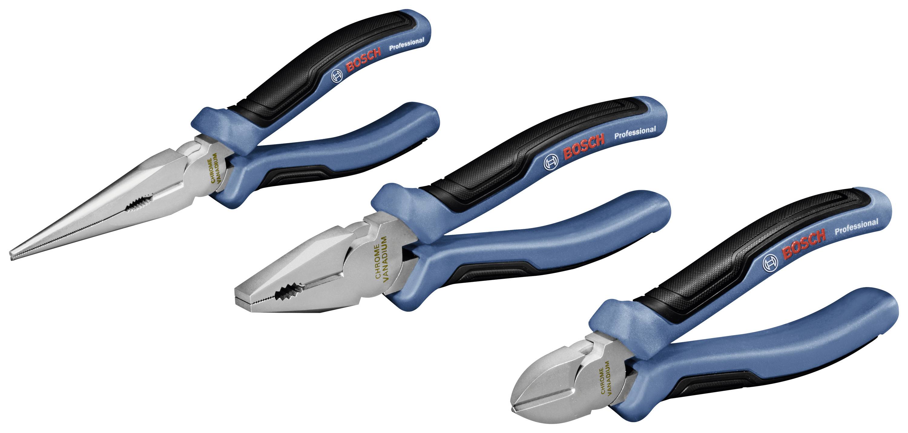 Bosch Professional 1600A016BG Tangenset Werkplaats 3-delig