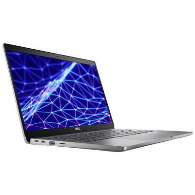 Srebrni prijenosnik s otvorenim zaslonom prikazuje digitalni, neonsko plavi i ružičasti mrežni uzorak na crnoj pozadini.