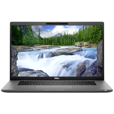 Laptop koji je postavljen licem prema promatraču, a čiji zaslon prikazuje krajolik s rijekom, okruženom drvećem i planinama.