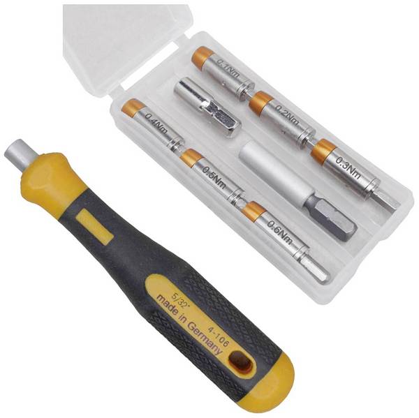 BERNSTEIN Tools for Electronics  4-970-G komplet adaptera zakretnog momenta  unaprijed namješten  0.1 - 0.6 Nm