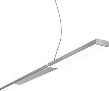 Trilux PareliaAct #7096462 7096462 LED-hanglamp LED Zonder 92 W Zilver
