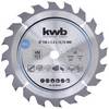 kwb 584157 list kružne pile od tvrdog metala 156 x 12.75 mm 1 St.