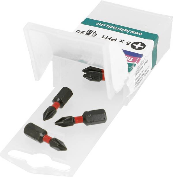 Heller Torsion Impact Bits 30530 bit komplet 5-dijelni tehnologija kontrole torzije