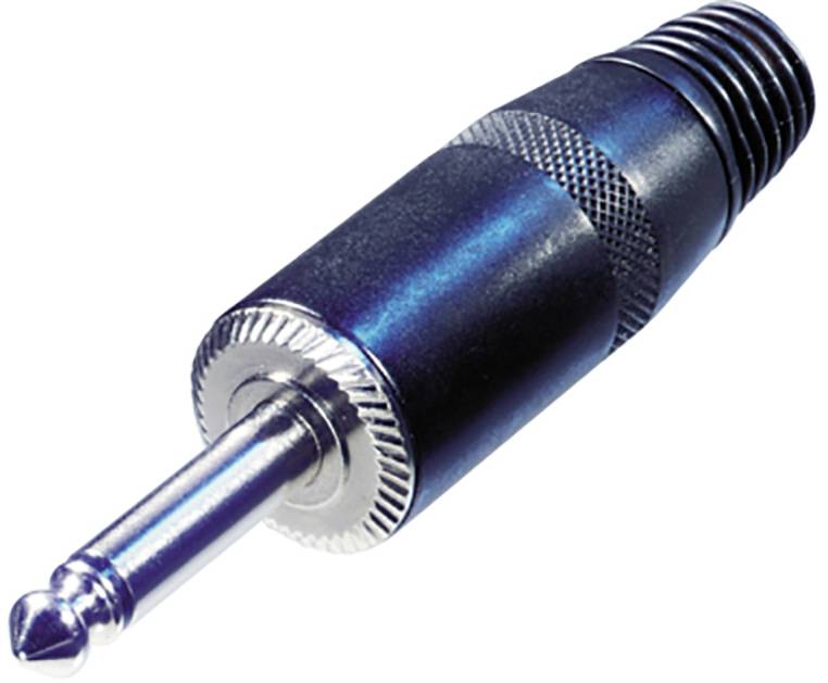 Rean AV NYS225B jack utični konektor 6.35 mm utikač Broj polova (broj): 2 1 St.
