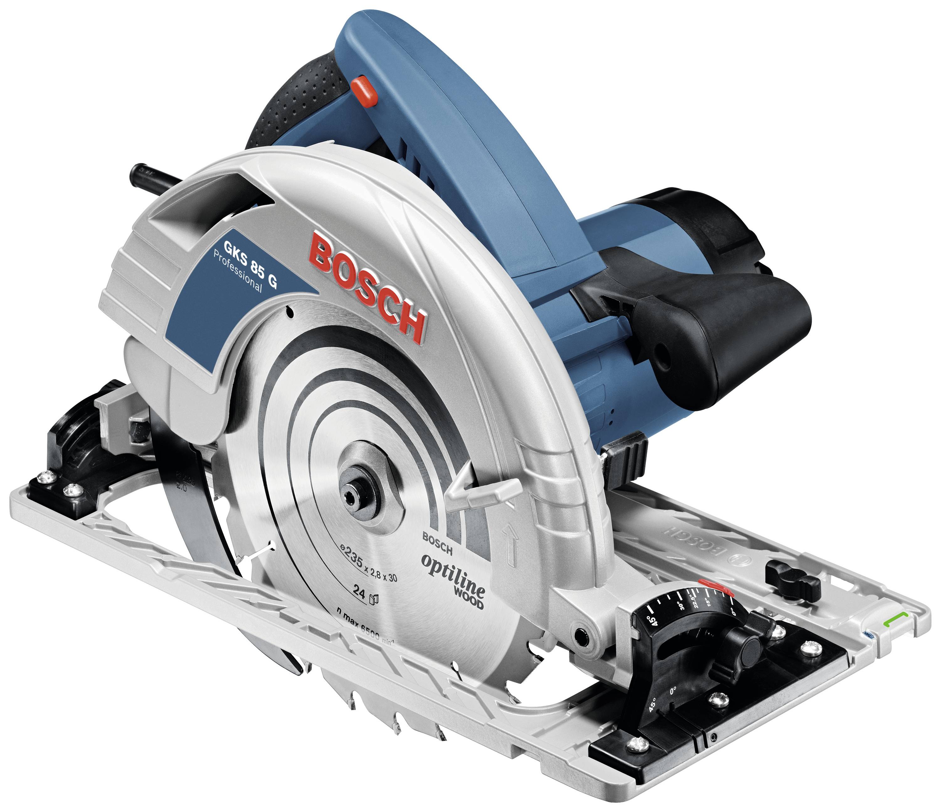 Bosch Professional GKS 85 G Cirkels&aring;g 235 mm inkl. v&auml;ska 2.200 W