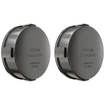 Dvije crne, okrugle LED kapice s natpisom 'OSRAM LED CAP 04' i 'gehorcht zu K 1871'. Postavljene su jedna do druge.