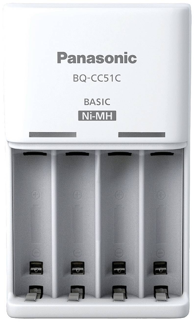 Panasonic Eneloop Chargeur Basic BQ CC51E Pour 2 ou 4 Piles AAAAA Sans Piles