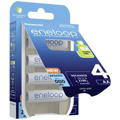 Panasonic Eneloop AA baterije, punjive, pakiranja od 4 komada. Idealne za održiv život.