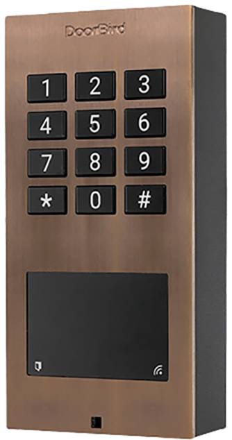DoorBird 423872042 Codetoetsenbord met RFID Opbouw (op muur) IP65 Met verlicht toetsenbord