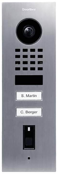 DoorBird 423872295 Vingerafdruk toegangssysteem Inbouw (in muur) 15 V/DC IP65