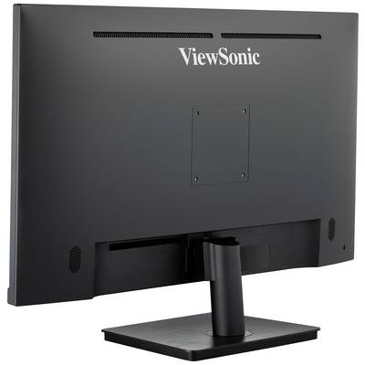 Pogled straga na računalnom zaslonu, s markom 'ViewSonic' vidljivom na gornjem dijelu stražnje strane.