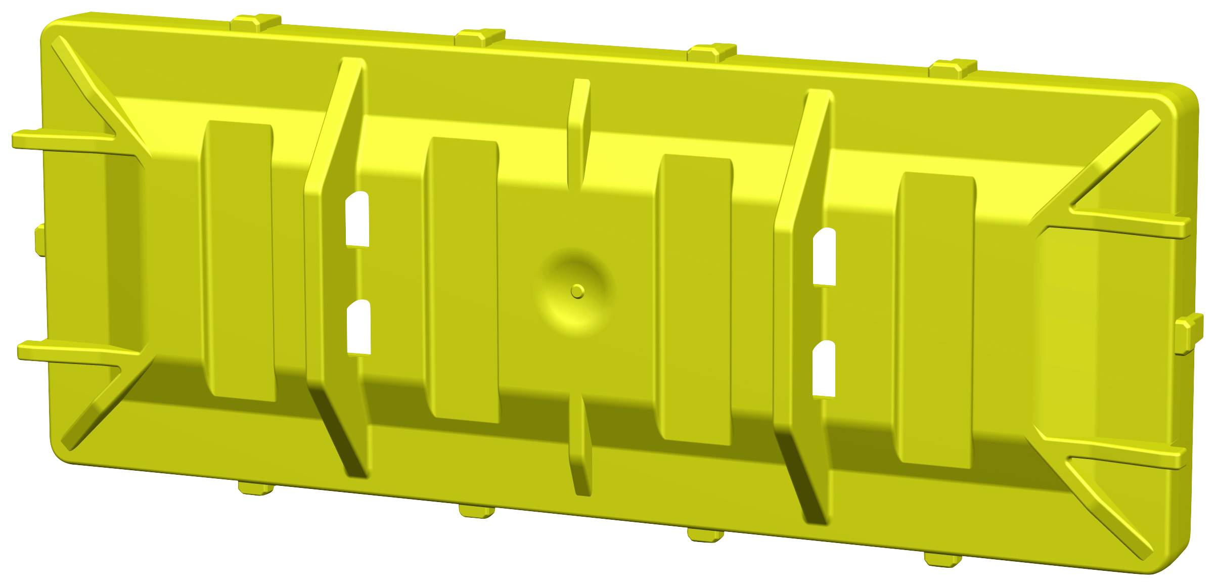 CONTA-CLIP KDS-FP-AD/UL YE Afdekking Polyamide 6.6 Geel 1 stuk(s)