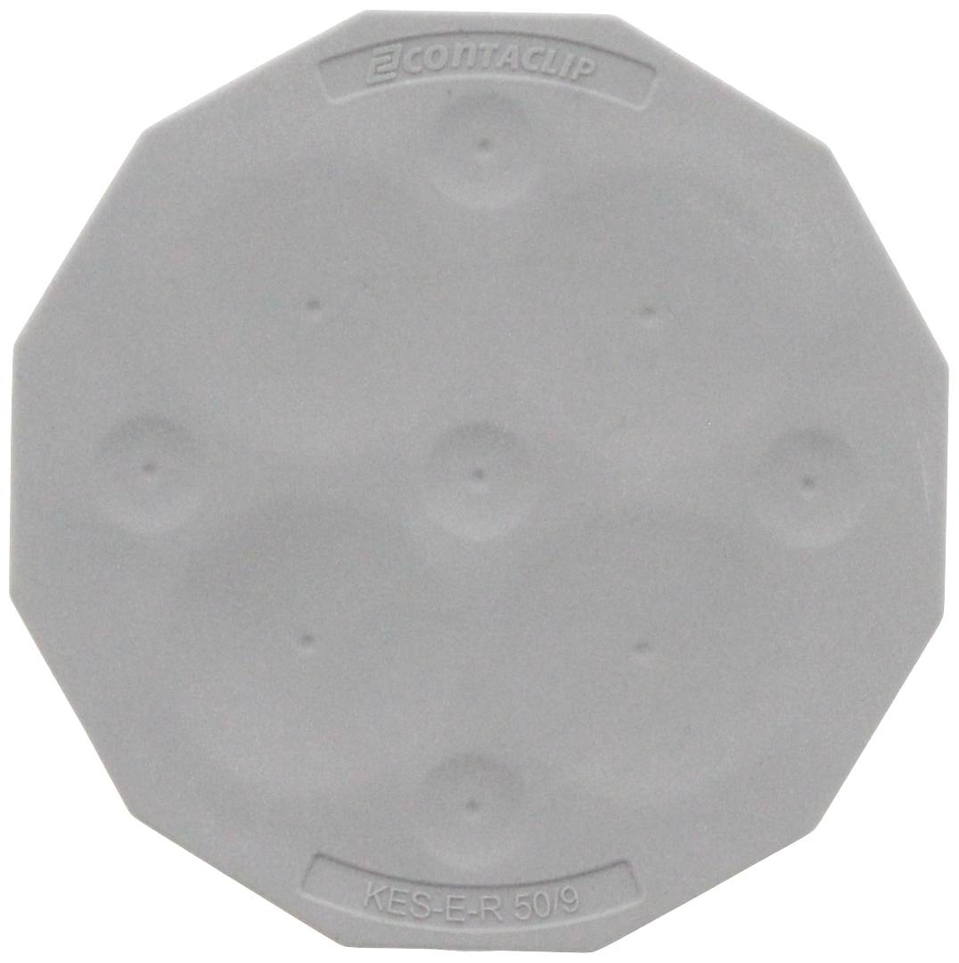 CONTA-CLIP KES-E-R 50/9 A GR Kabelinvoering Met doordringbaar membraan Diameter montagegat 50 mm Klem-Ø (max.) 18.0 mm Plaatdikte (max.) 2.5 mm Thermoplastisch