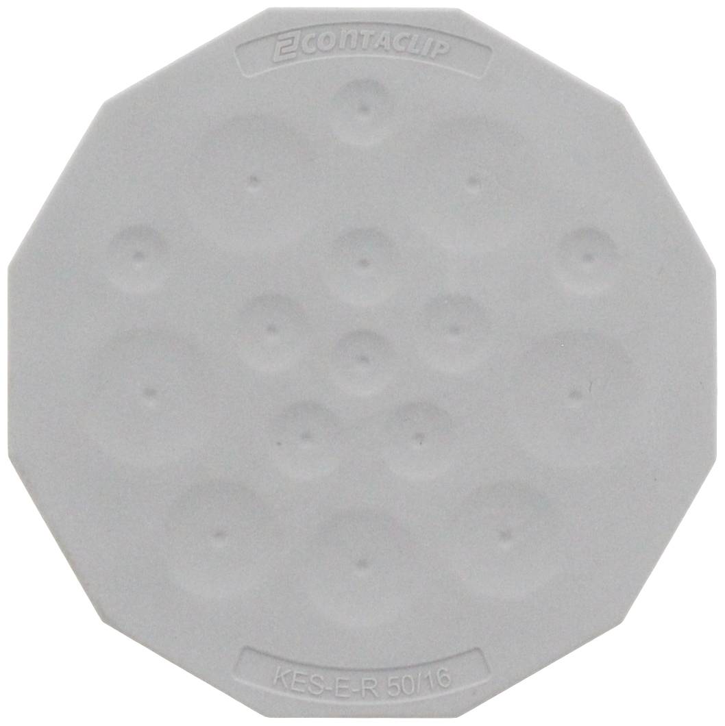 CONTA-CLIP KES-E-R 50/16 A GR Kabelinvoering Met doordringbaar membraan Diameter montagegat 50 mm Klem-Ø (max.) 11.3 mm Plaatdikte (max.) 2.5 mm