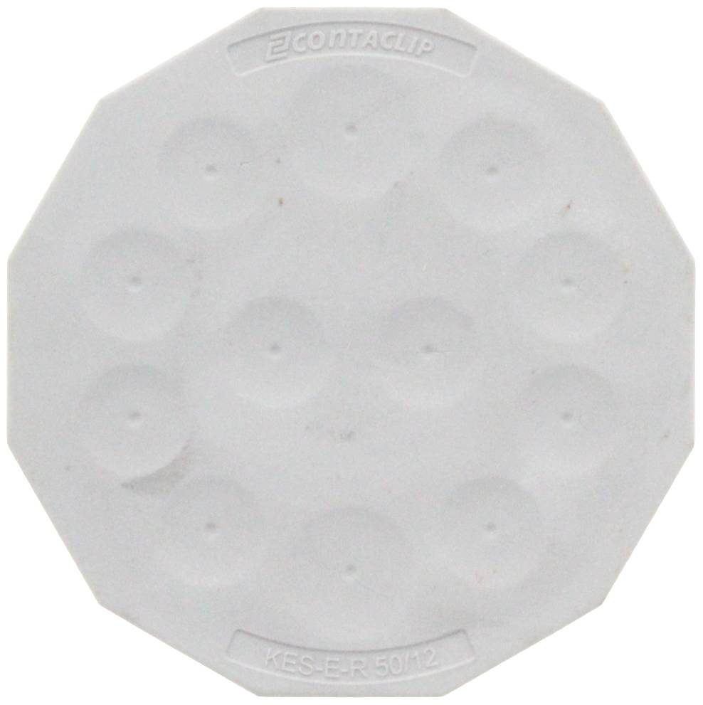 CONTA-CLIP KES-E-R 50/12 B GR Kabelinvoering Met doordringbaar membraan Diameter montagegat 50 mm Klem-Ø (max.) 11.2 mm Plaatdikte (max.) 4 mm Thermoplastisch