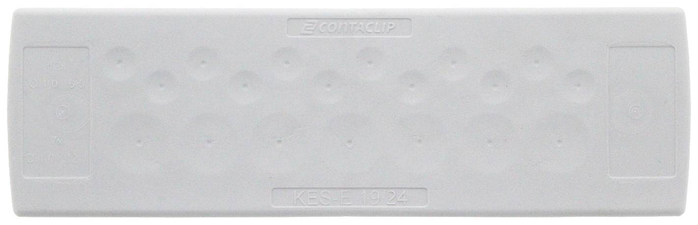 CONTA-CLIP KES-E 19/24 A GR Kabelinvoering Met snapraster, Met doordringbaar membraan Klem-Ø (max.) 12.1 mm Plaatdikte (max.) 2.5 mm Thermoplastisch elastomeer