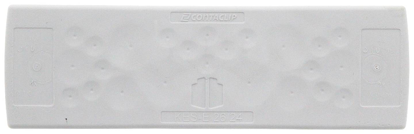 CONTA-CLIP KES-E 26/24 A GR Kabelinvoering Met doordringbaar membraan Klem-Ø (max.) 16.1 mm Plaatdikte (max.) 2.5 mm Thermoplastisch elastomeer Grijs 1 stuk(s)