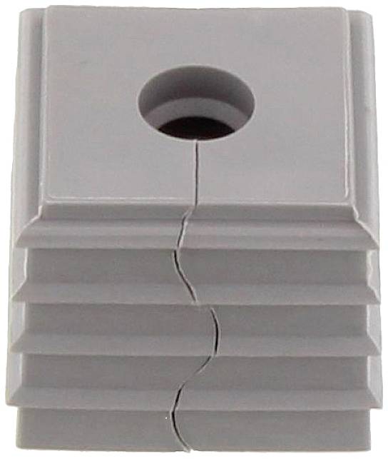 CONTA-CLIP KDS-DE 6-7 GR Afdichtingselement Met trekontlasting Klem-Ø (max.) 7 mm Thermoplastisch elastomeer Grijs 1 stuk(s)