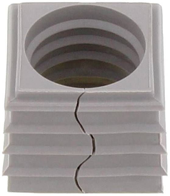 CONTA-CLIP KDS-DE 15-16 GR Afdichtingselement Met trekontlasting Klem-Ø (max.) 17 mm Thermoplastisch elastomeer Grijs 10 stuk(s)