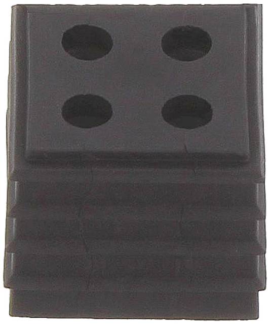 CONTA-CLIP KDS-DE 4X4,5 BK Afdichtingselement Met trekontlasting Klem-Ø (max.) 4.5 mm Thermoplastisch elastomeer Zwart 1 stuk(s)