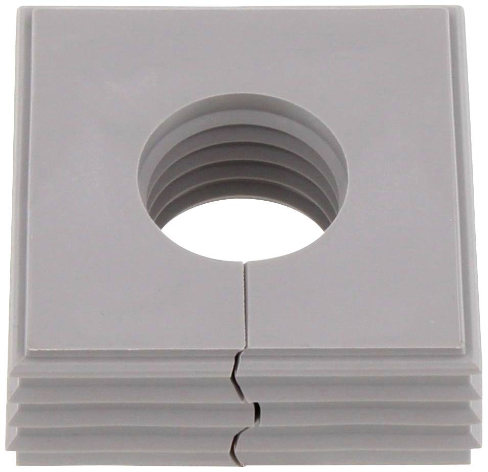 CONTA-CLIP KDS-DEG 19-20 GR Afdichtingselement Met trekontlasting Klem-Ø (max.) 20 mm Thermoplastisch elastomeer Grijs 1 stuk(s)