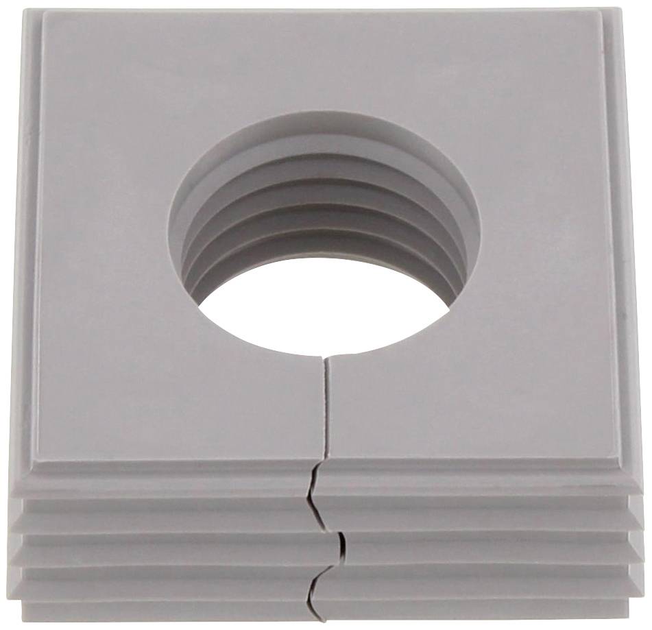 CONTA-CLIP KDS-DEG 21-22 GR Afdichtingselement Met trekontlasting Klem-Ø (max.) 22 mm Thermoplastisch elastomeer Grijs 1 stuk(s)