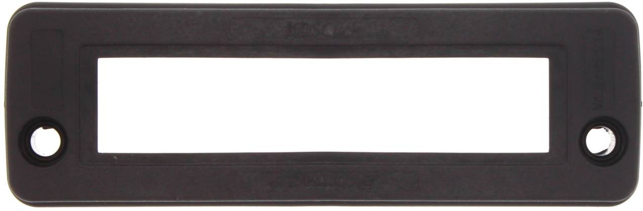 CONTA-CLIP KDS-SR-FB3/A BK Kabeldoorvoering Verschroefbaar, Gegoten kabelwartel, Deksel zwart (RAL 9005), Met bevestigingsgat Diameter montagegat 5.5 mm