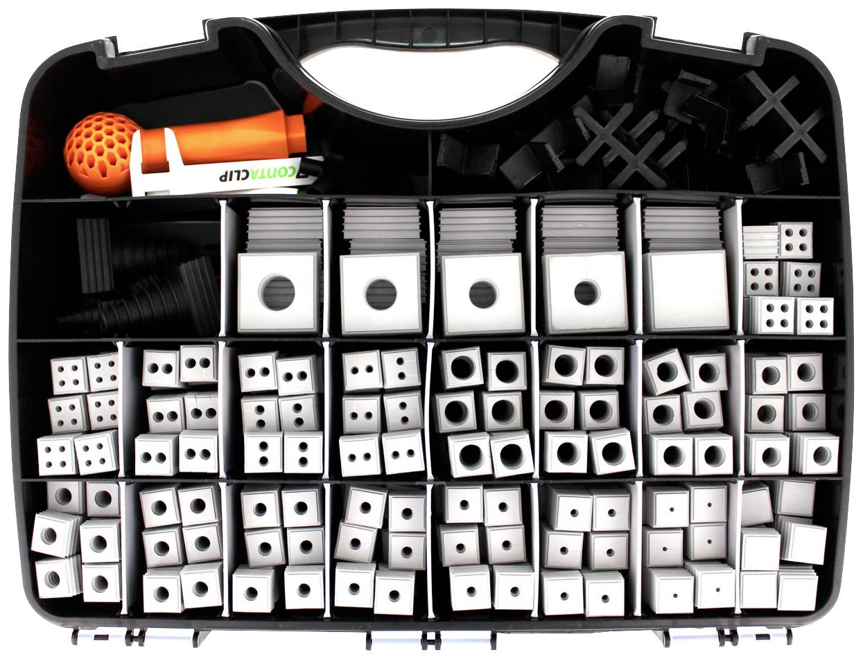 CONTA-CLIP Sortimentsbox KDSClick Servicebox voor kabeldoorvoeringen Kunststof 1 stuk(s)