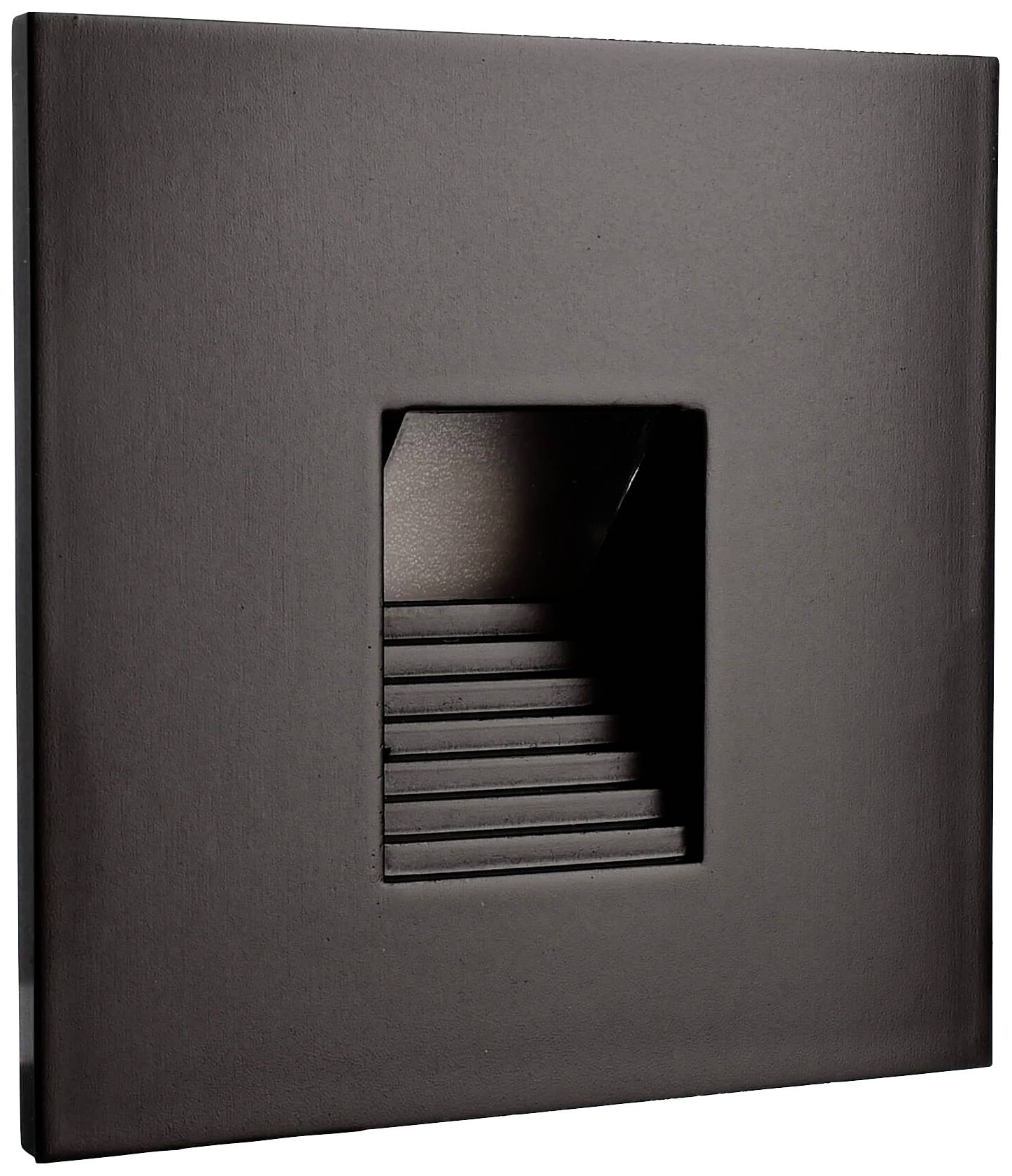 Deko Light Abdeckung eckig schwarz Stufe für Alwaid 930487 Afdekking Zwart