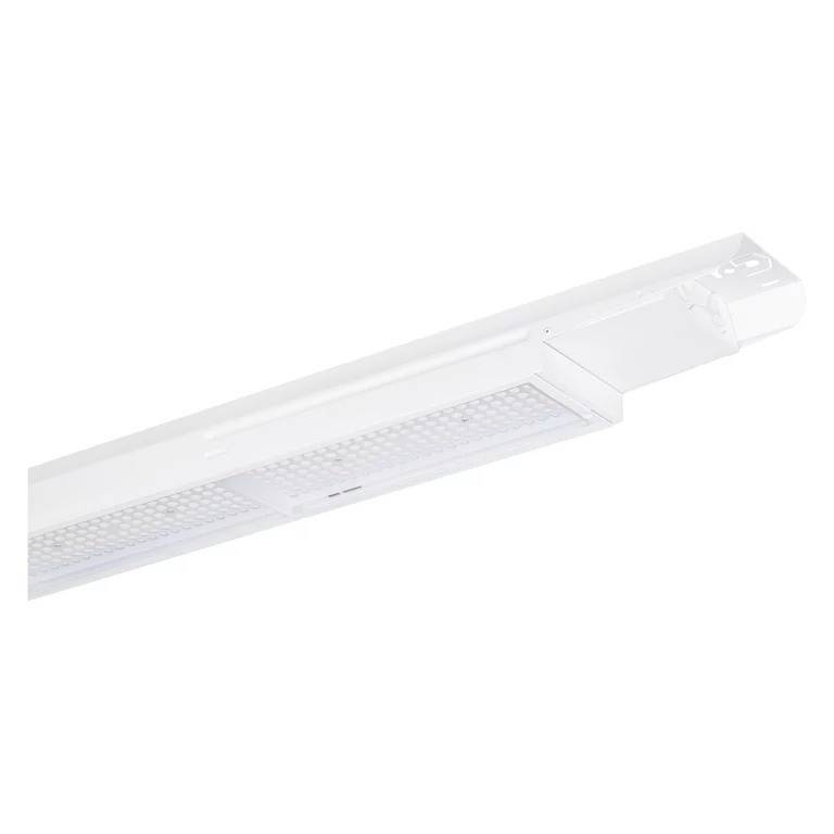 LED-svjetlosna traka, uska i bijela, s pravokutnim kućištem i prozirnim područjem za emitiranje LED-a.