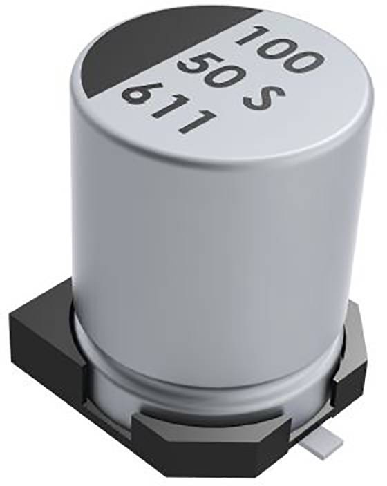 Kemet Elektrolytische condensator 10 µF 50 V (Ø x h) 6.3 mm x 5.4 mm 1 stuk(s)