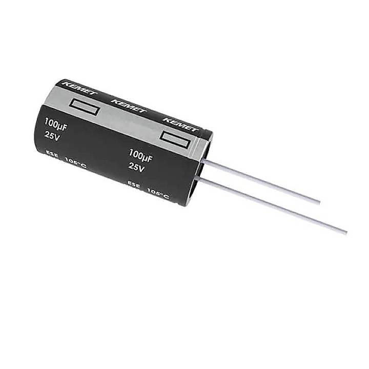 Kemet Elektrolytische condensator 5 mm 220 µF 35 V 20 % (Ø x h) 10 mm x 12 mm 1 stuk(s)