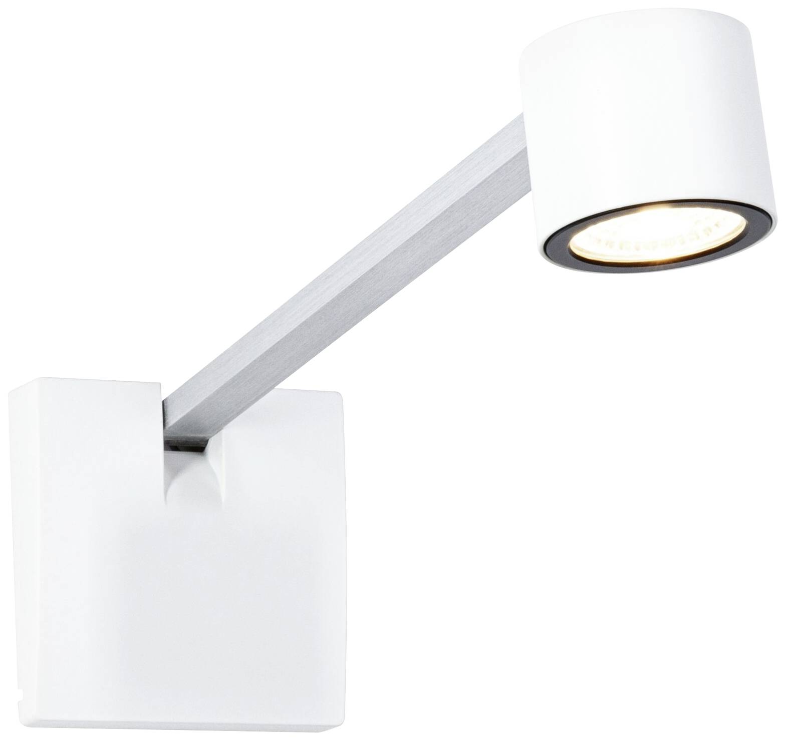 Paulmann Adelia 95574 LED-schilderijlamp 4.5 W LED Aluminium (geborsteld)