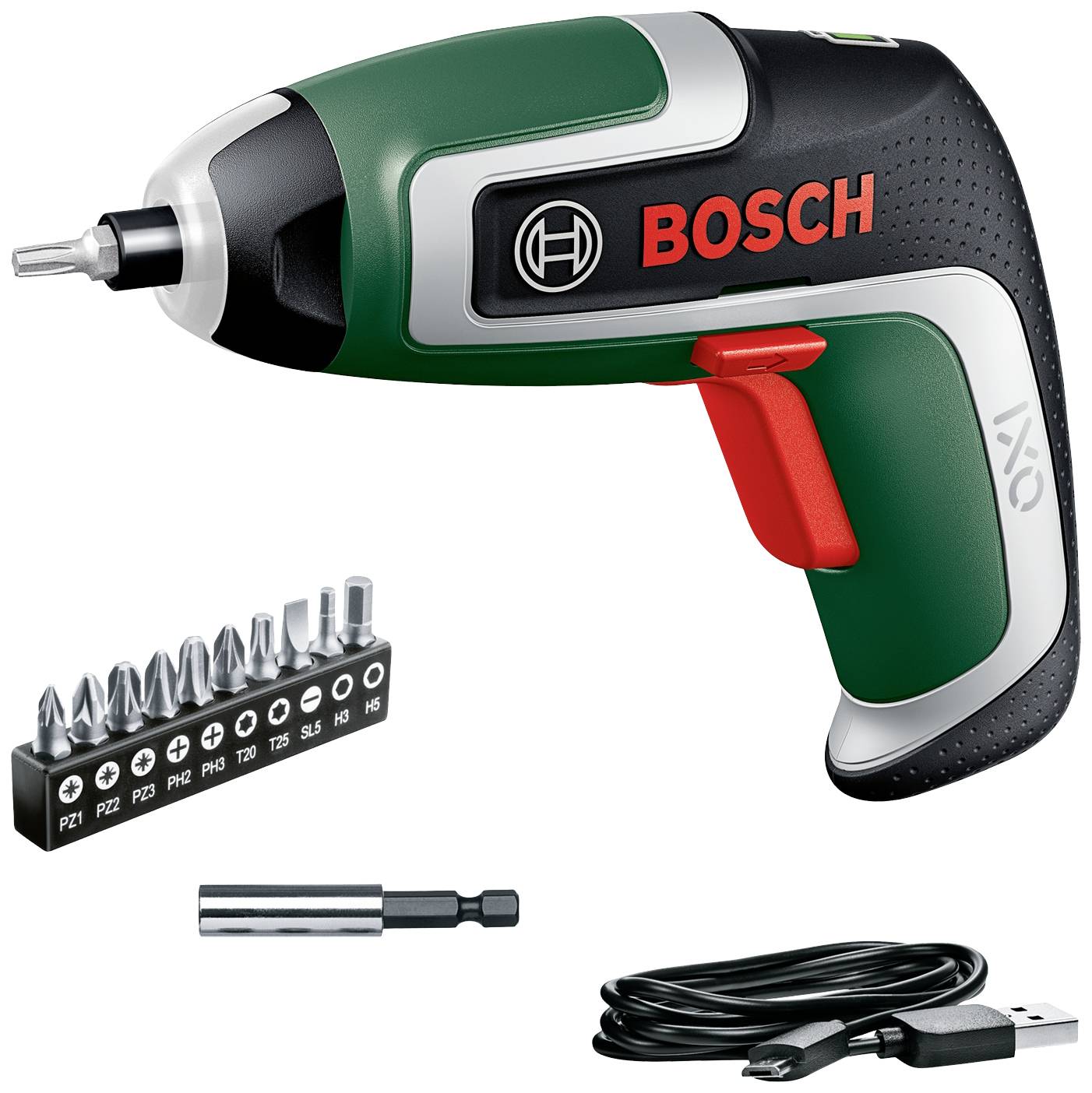 Bosch Home and Garden IXO 7 basic 06039E0000 Skruvdragare batteri 3.6 V 2.0 Ah Li-Ion inkl. 1x batteri, inkl. v&auml;ska