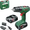 Bosch Home and Garden EasyDrill 18V-40 06039D8002 akumulatorska bušilica 18 V 1.5 Ah Li-Ion uklj. 2 akumulatora, uklj. punjač, uklj. kofer