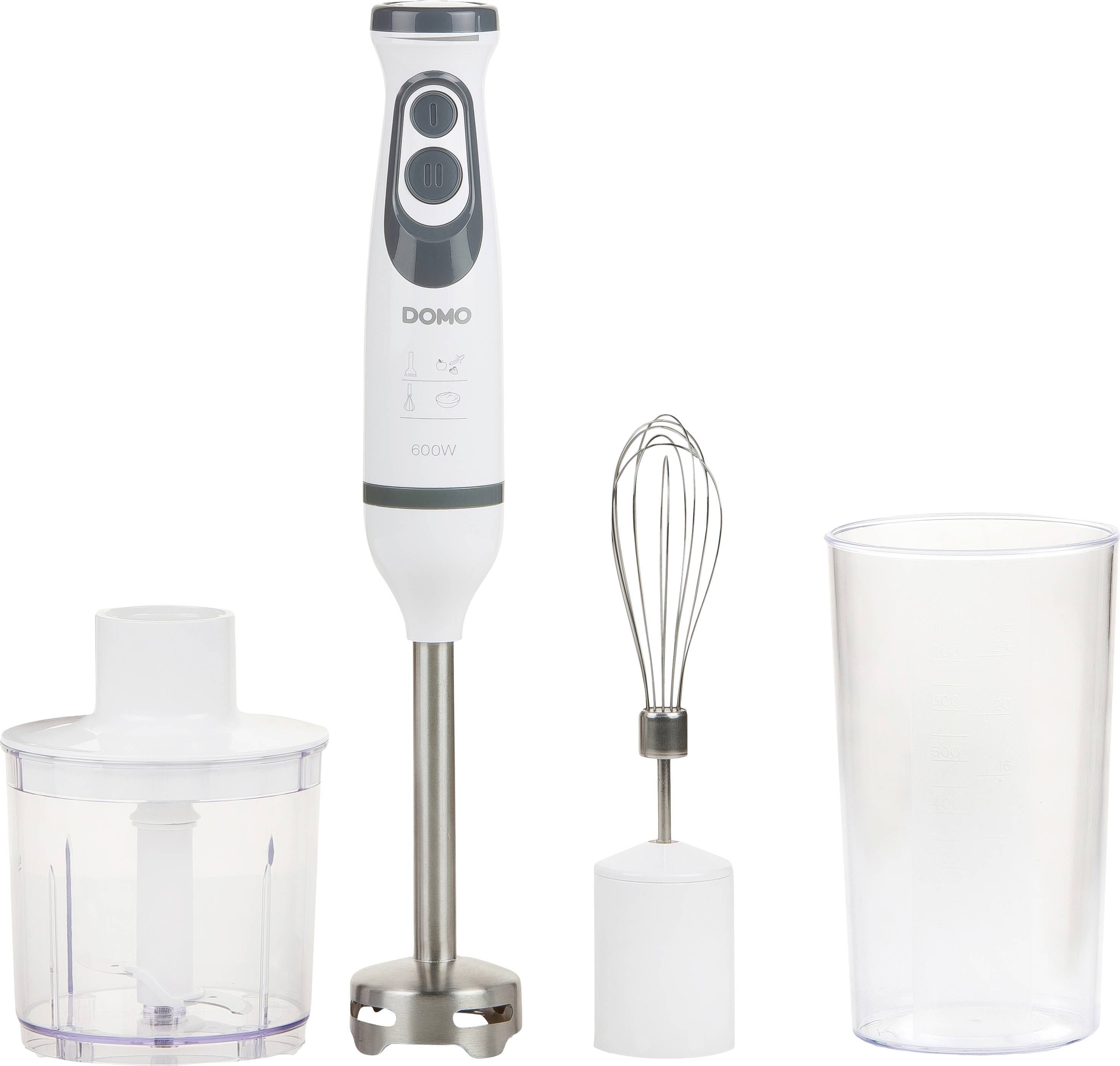 Mixeur Plongeant DOMO DO1089M – 600 W, Vitesse Variable, Turbo, Accessoires Variés - vue 4
