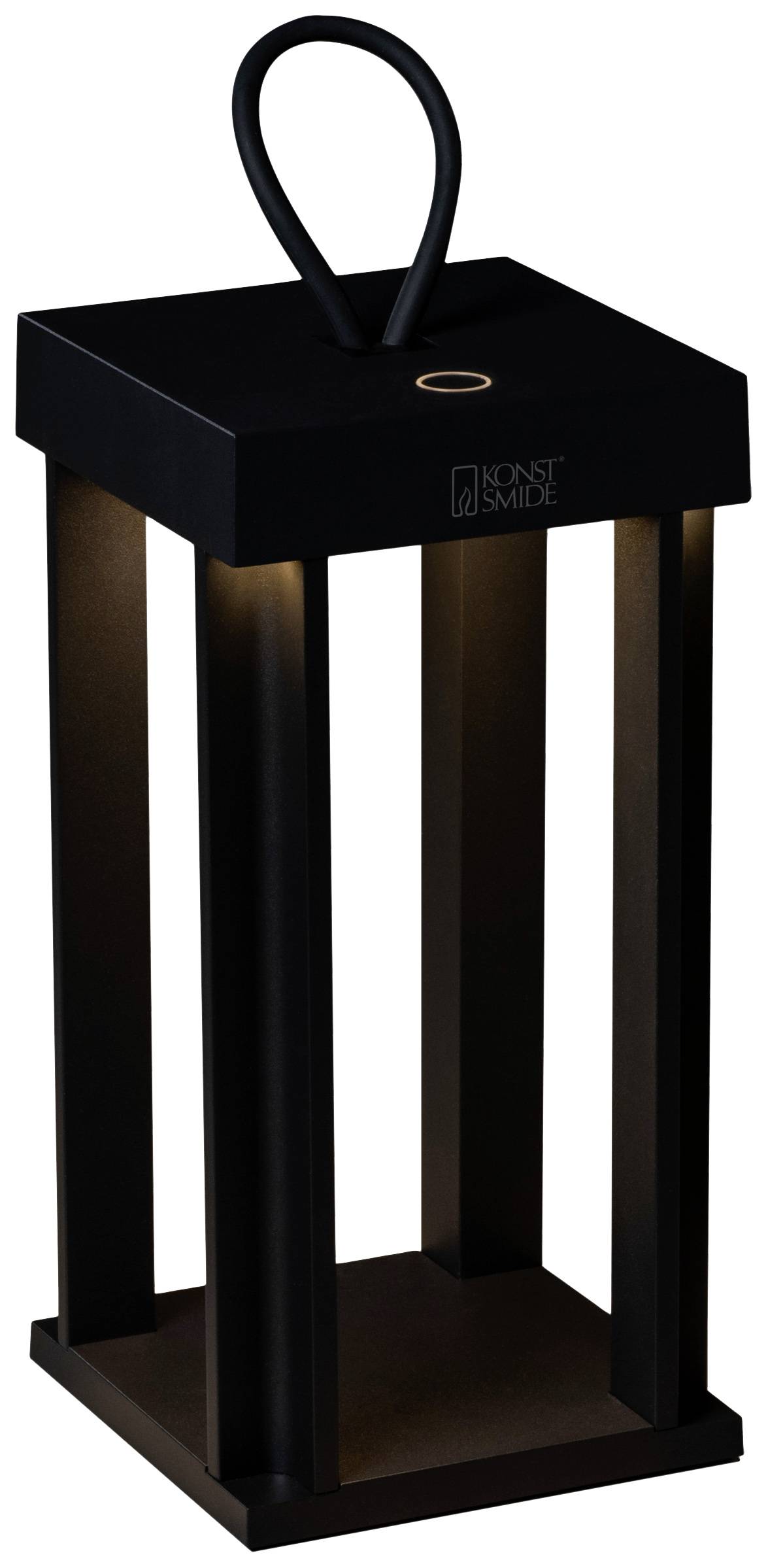 Konstsmide Cannes schwarz 7819-750 LED-lantaarn LED LED 2.2 W Zwart