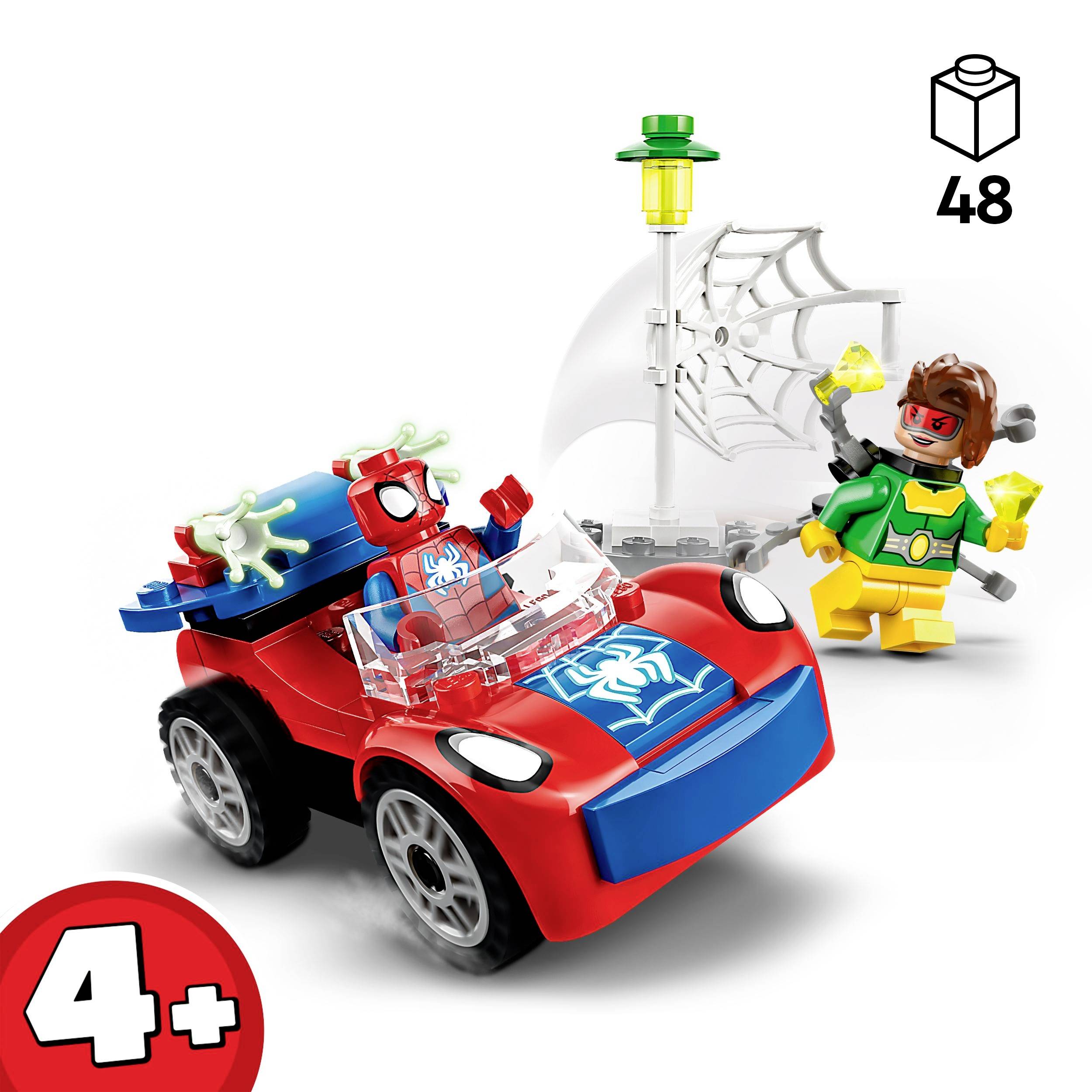 Lego spiderman deals car