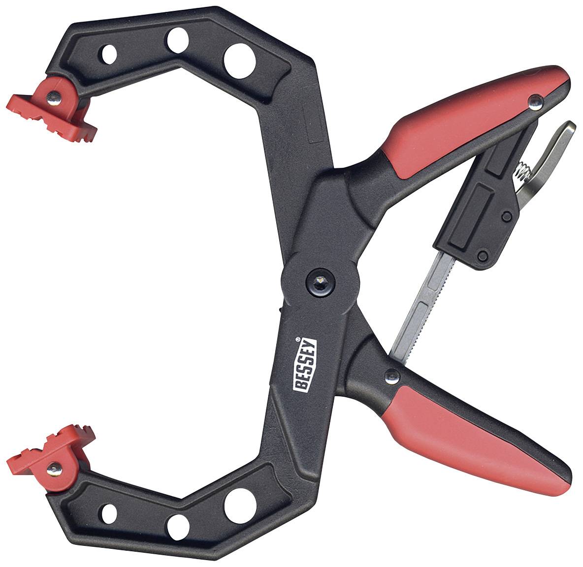 Bessey XCR4 Ratelklem Spanbreedte (max.):100 mm Afm. werkbereik:75 mm