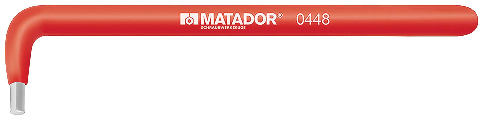Matador Schraubwerkzeuge VDE Haakse schroevendraaier Inbus 3 mm 3 mm