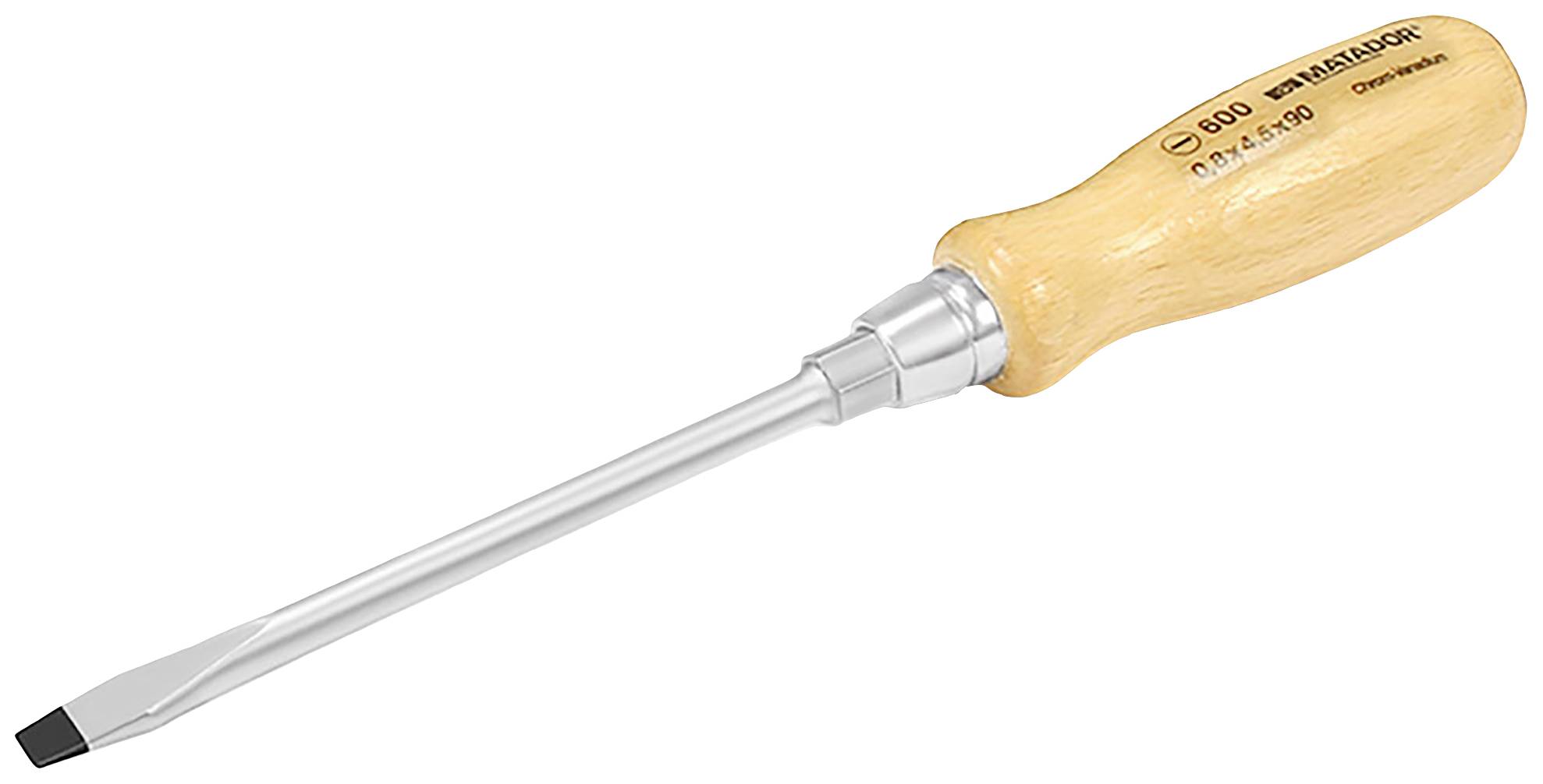 Matador Schraubwerkzeuge Holzheft Werkplaats Platte schroevendraaier Kopbreedte: 5.5 mm Koplengte: 100 mm