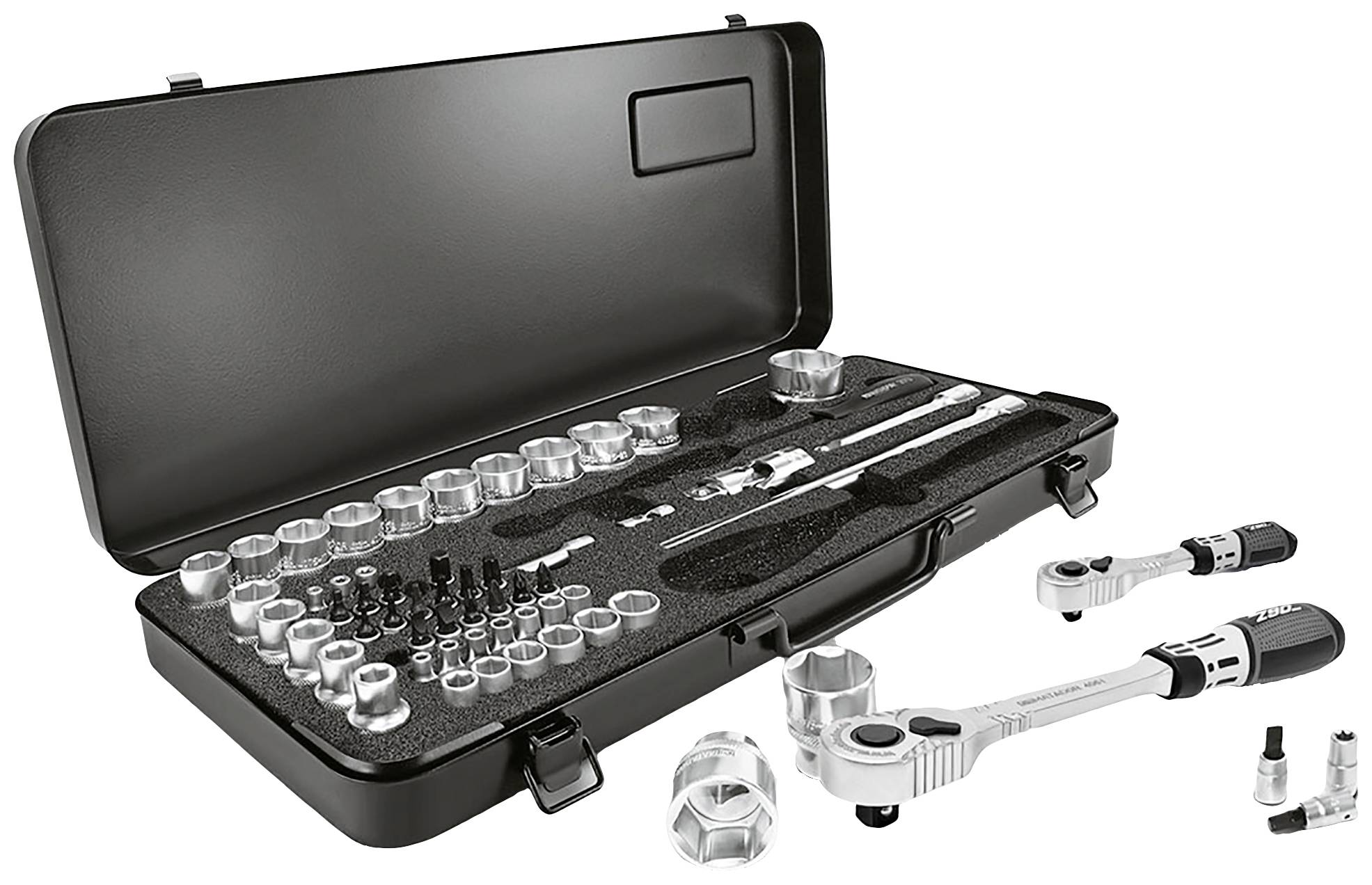 Matador Schraubwerkzeuge 6-kt. MM, 61-tlg. 41189230 Dopsleutelset 61-delig