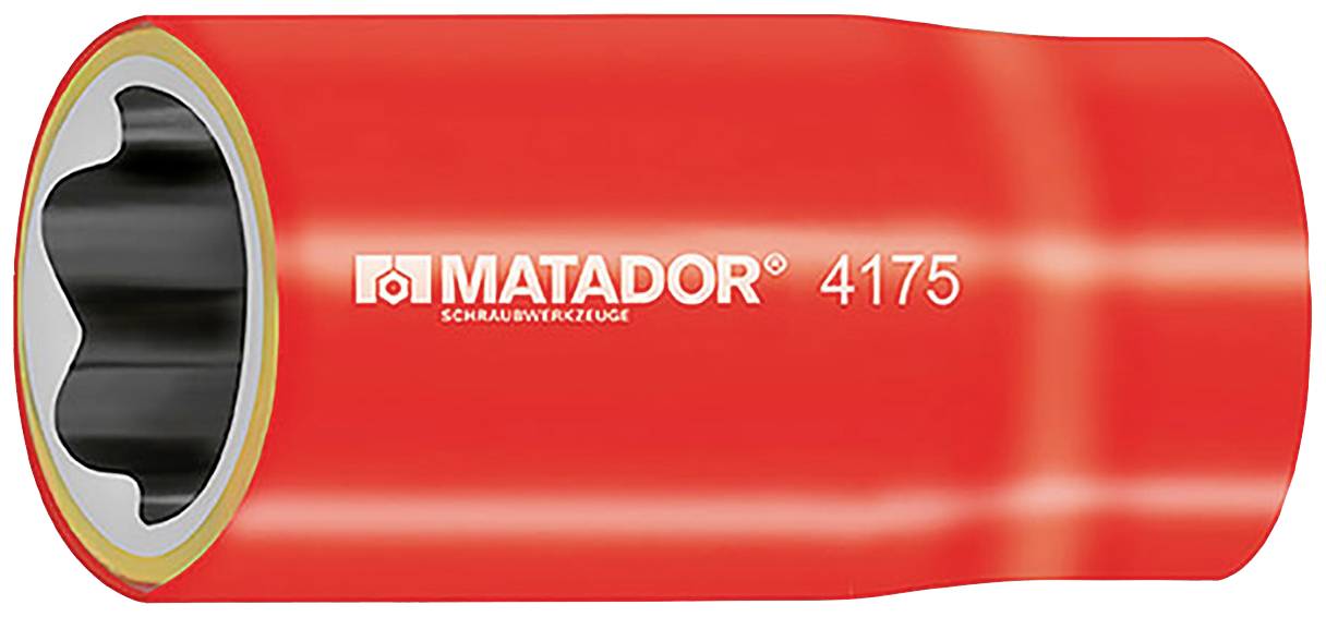 Matador Schraubwerkzeuge VDE 41750240 1/2 (12,5 mm) Dopsleutelinzetstuk Geïsoleerd 24 mm 1/2 24 mm 1/2 (12,5 mm)