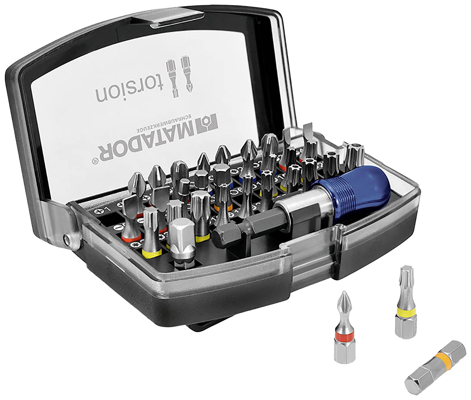 Matador Schraubwerkzeuge TORSION 70520003 Bitset 32-delig Torsion zone