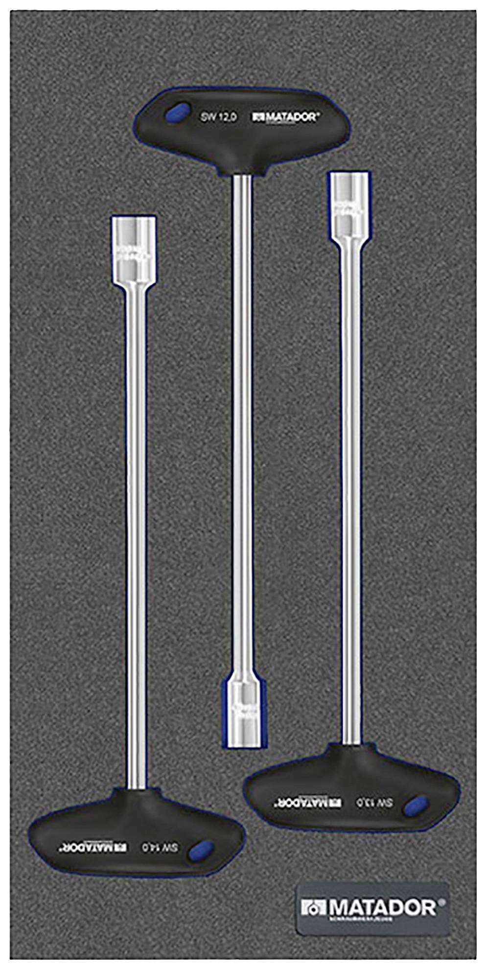 Matador Schraubwerkzeuge 81643671 Gereedschapsset MTS R: Sechskant-Steckschlüssel, 3-tlg. 1 set(s)