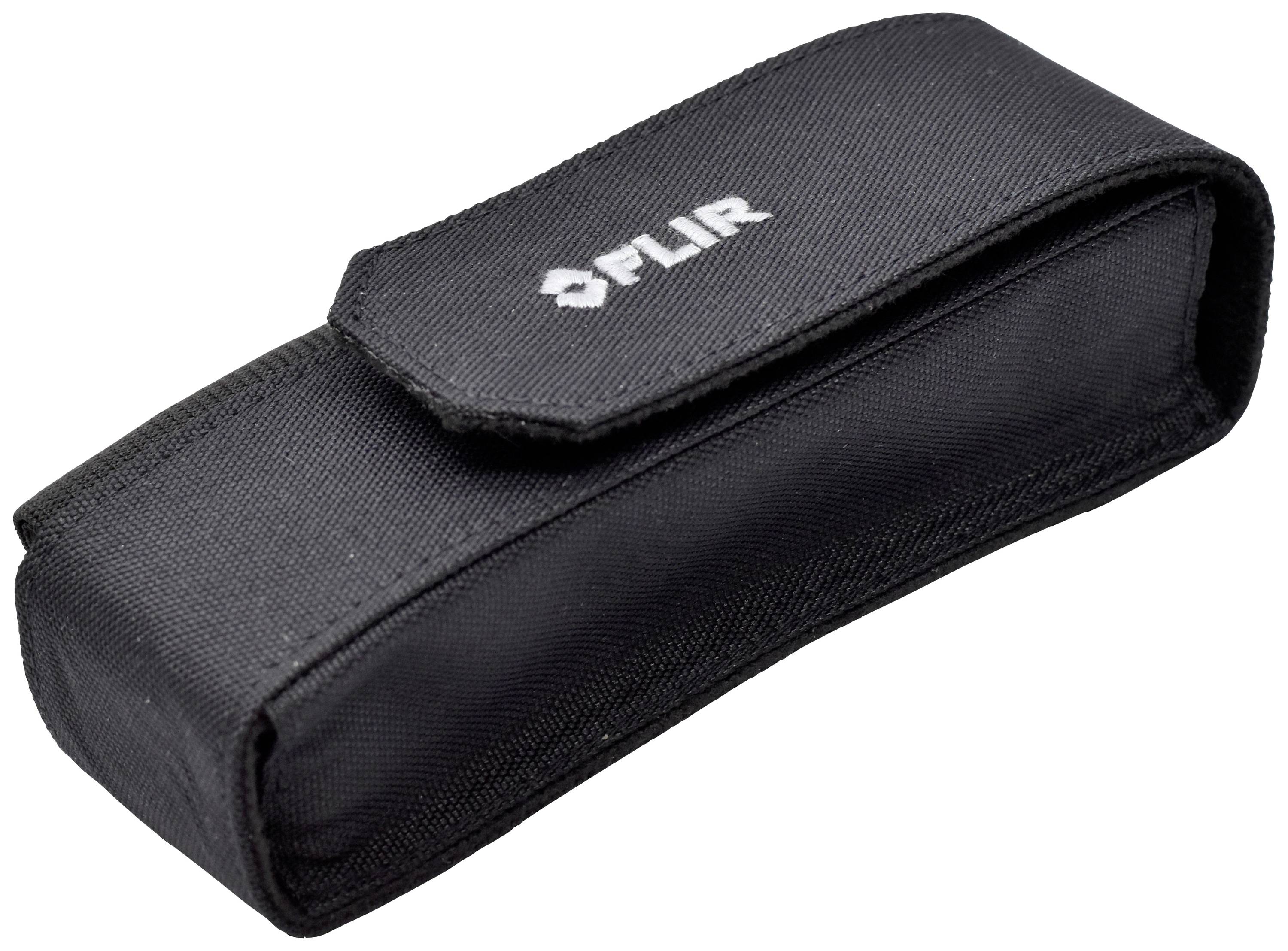 Crna maska s preklopom na kojoj piše 'FLIR'.