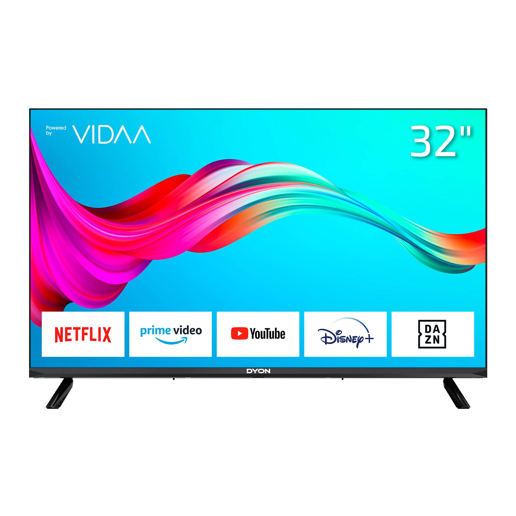 Conrad Dyon SMART 32 VX LED-TV 80 cm 32 inch Energielabel F (A - G) DVB-T2, DVB-C, DVB-S2, HD ready, Smart TV, WiFi, CI+* Zwart aanbieding
