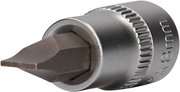 Brilliant Tools BT021862 BT021862 Plat Verwisselbare kop 8 mm 3/8 8 mm 8 mm 3/8 (10 mm)