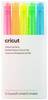 Cricut Glitzer Gel 0,8mm, 5er set olovki neon